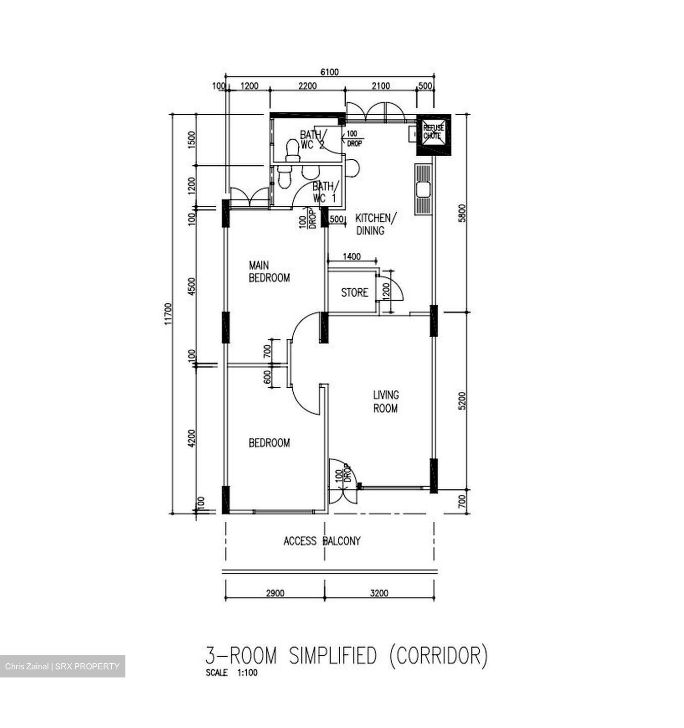 Blk 445 Tampines Street 42 (Tampines), HDB 3 Rooms #578592671